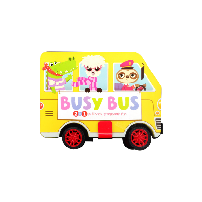 Picture of 2 IN 1 PULL-BACK STORYBOOK FUN-BUSY BUS