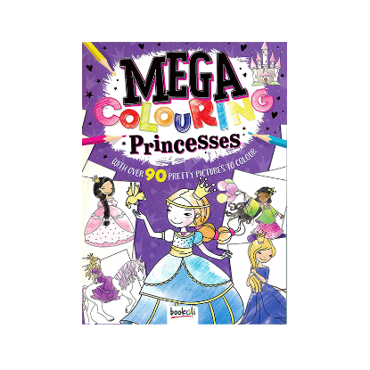 Picture of MEGA COLORING-PRINCESSES