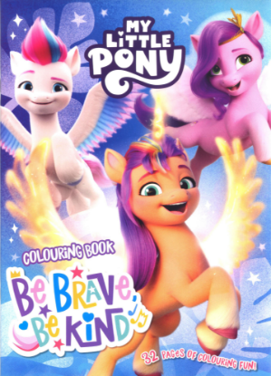 Picture of MY LITTLE PONY COLORING BOOK-BE BRAVE, BE KIND