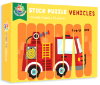 Picture of CREATIVE CHILDREN STICK PUZZLE-VEHICLES