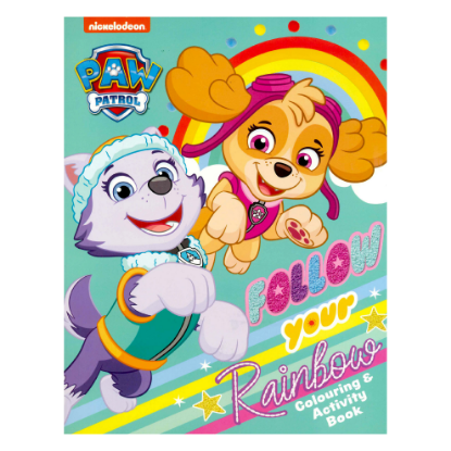 Picture of NICKELODEON PAW PATROL 16PP COLORING AND ACTIVITY BOOK-FOLLOW YOUR RAINBOW