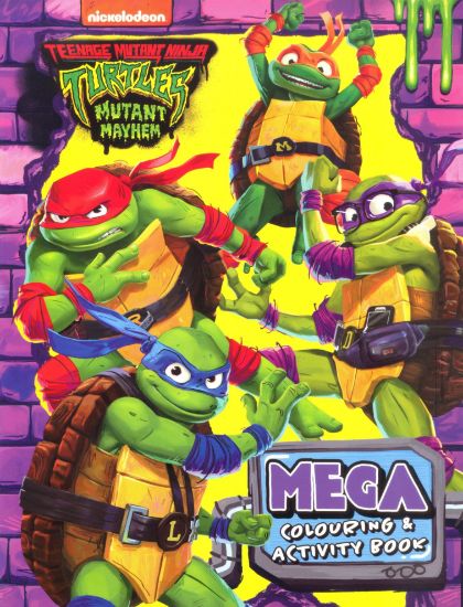 Picture of NICKELODEON TMNT MEGA COLORING AND ACTIVITY BOOK-MUTANT MAYHEM