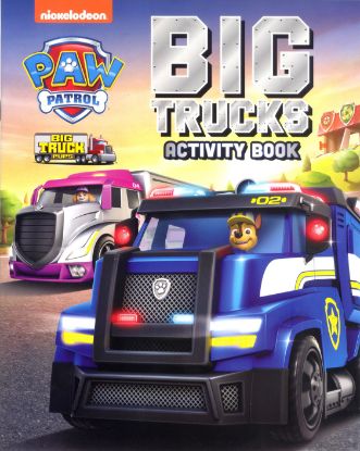 Picture of NICKELODEON PAW PATROL 16PP ACTIVITY BOOK-BIG TRUCKS