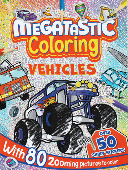 Picture of MEGATASTIC COLORING VEHICLES 