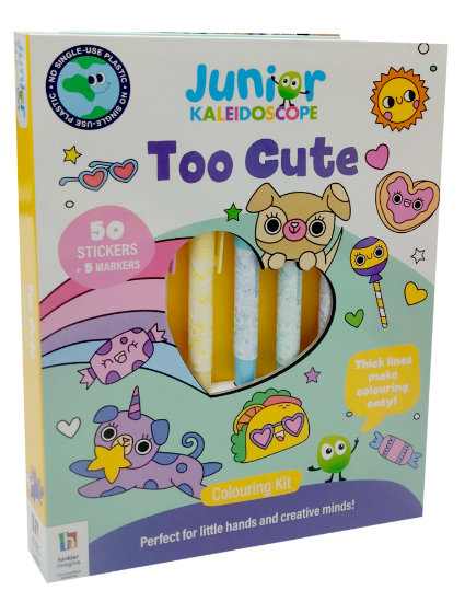 Picture of JUNIOR KALEIDOSCOPE COLORING KIT-TOO CUTE 